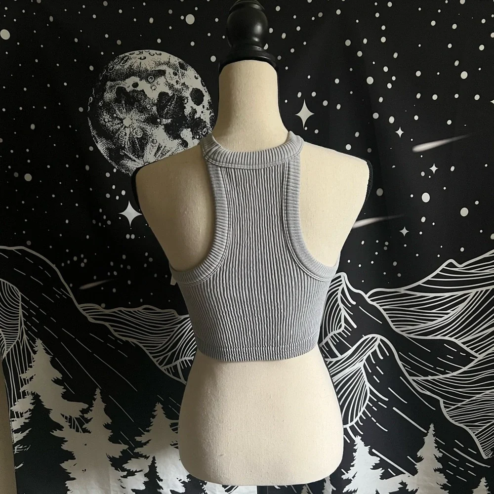 AE Racerback Cropped Tank - Picture 2 of 8